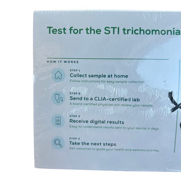 Everlywell Trichomoniasis Test @ Home Collection Kit-Discreet Accurate EXP 05/26 - Picture 2 of 3